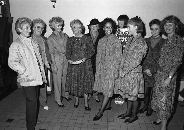 Border Counties Advertizer: Fashion show at The Pedigree, Oswestry, in 1988.
